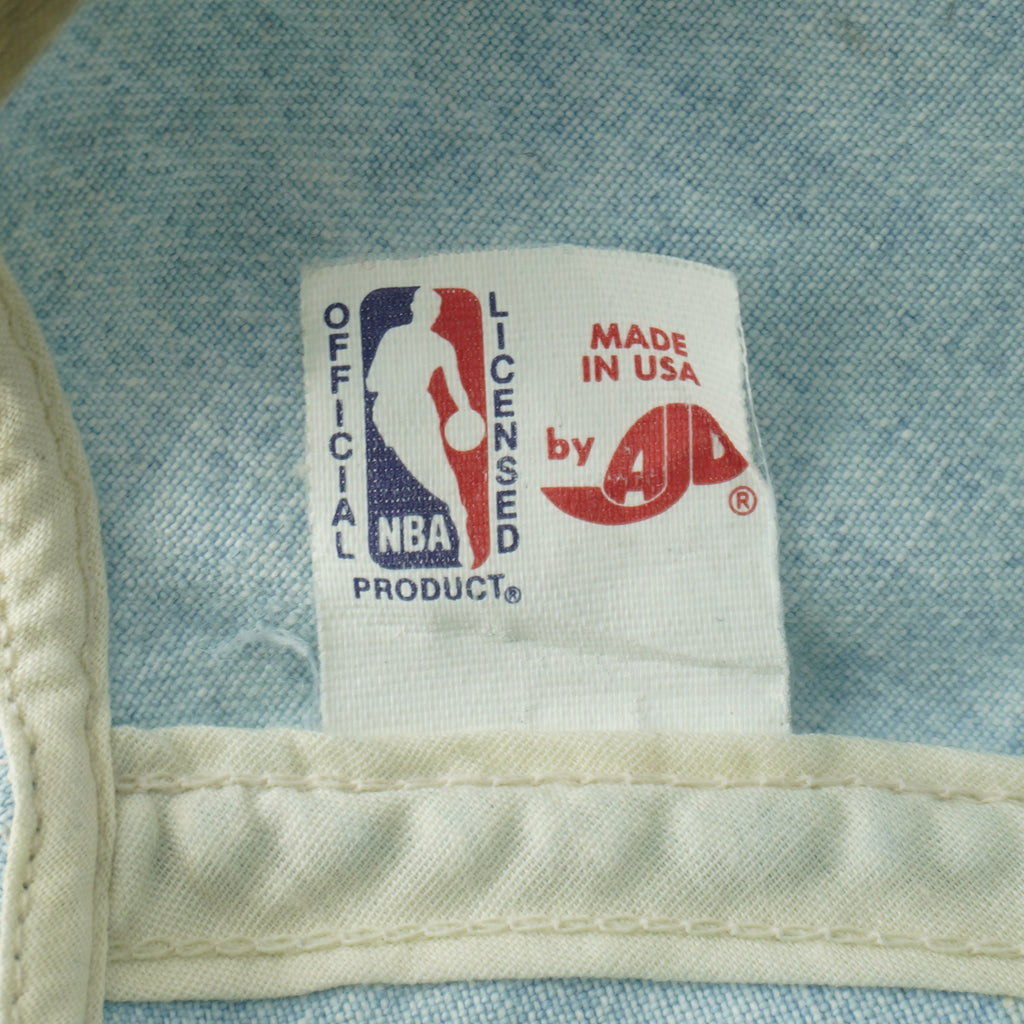 NBA (AJD) - Denver Nuggets NBA Playoff Deadstock Strapback Hat 1995 OSFA Vintage Retro Basketball