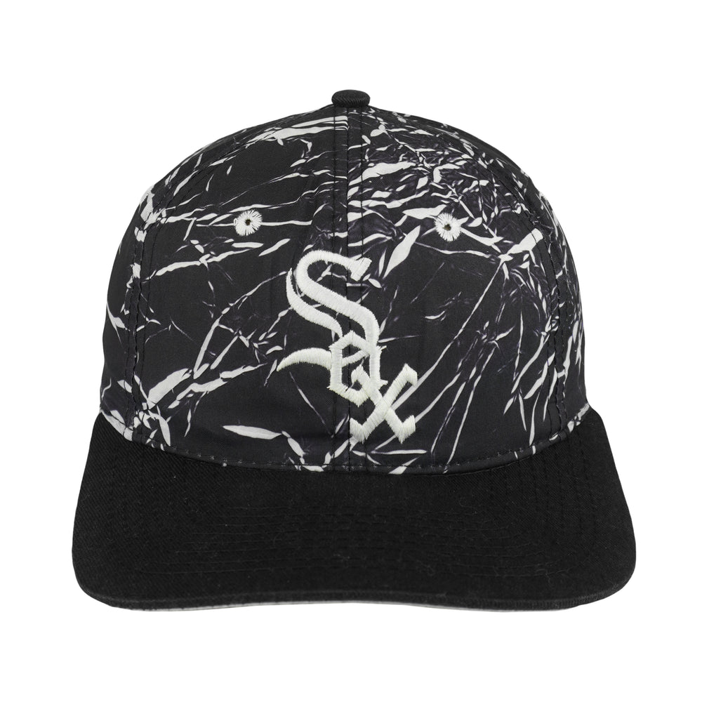 MLB - Chicago White Sox Big Logo Snapback Hat 1990s OSFA Vintage Retro Baseball