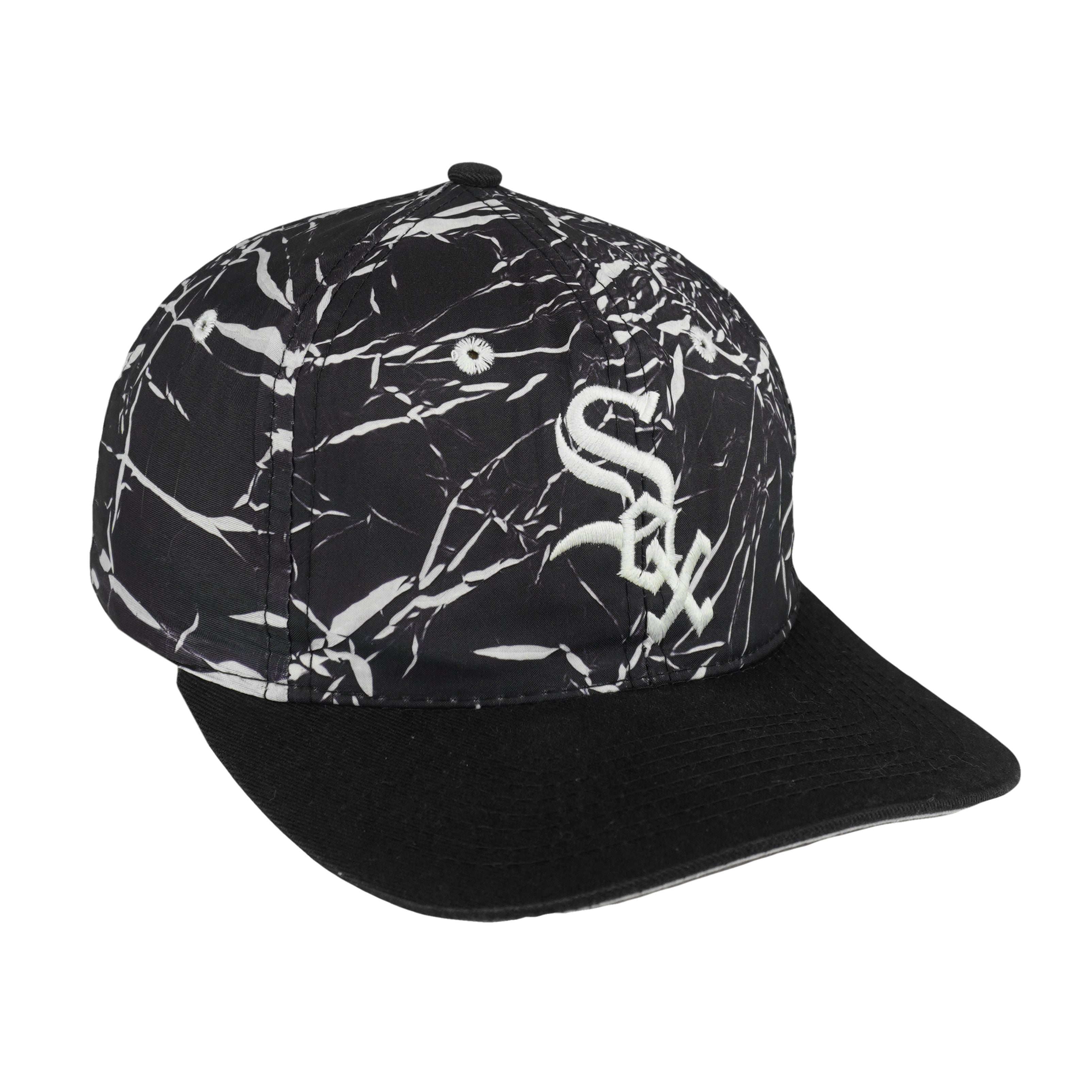 MLB - Chicago White Sox Big Logo Snapback Hat 1990s OSFA Vintage Retro Baseball