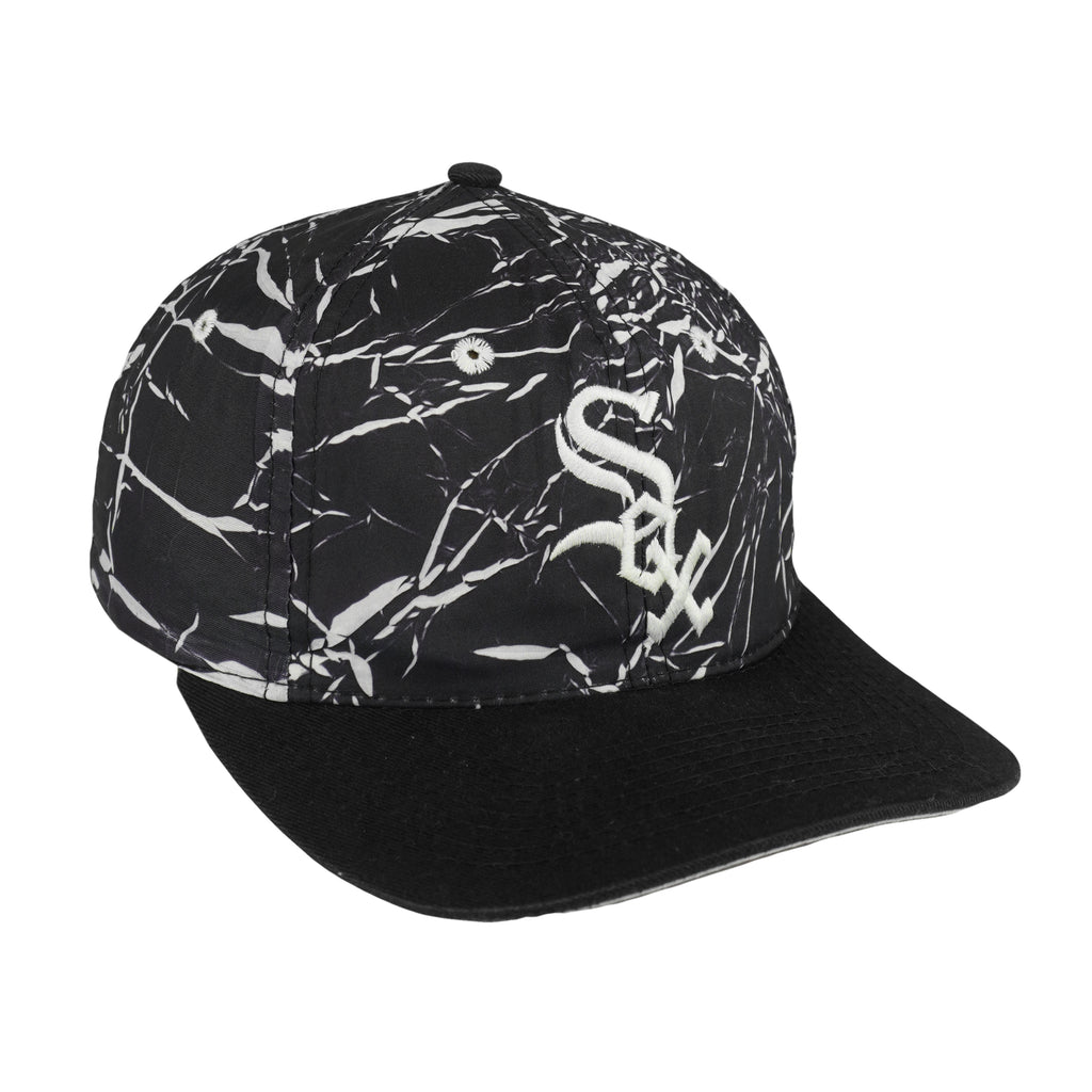 MLB - Chicago White Sox Big Logo Snapback Hat 1990s OSFA Vintage Retro Baseball