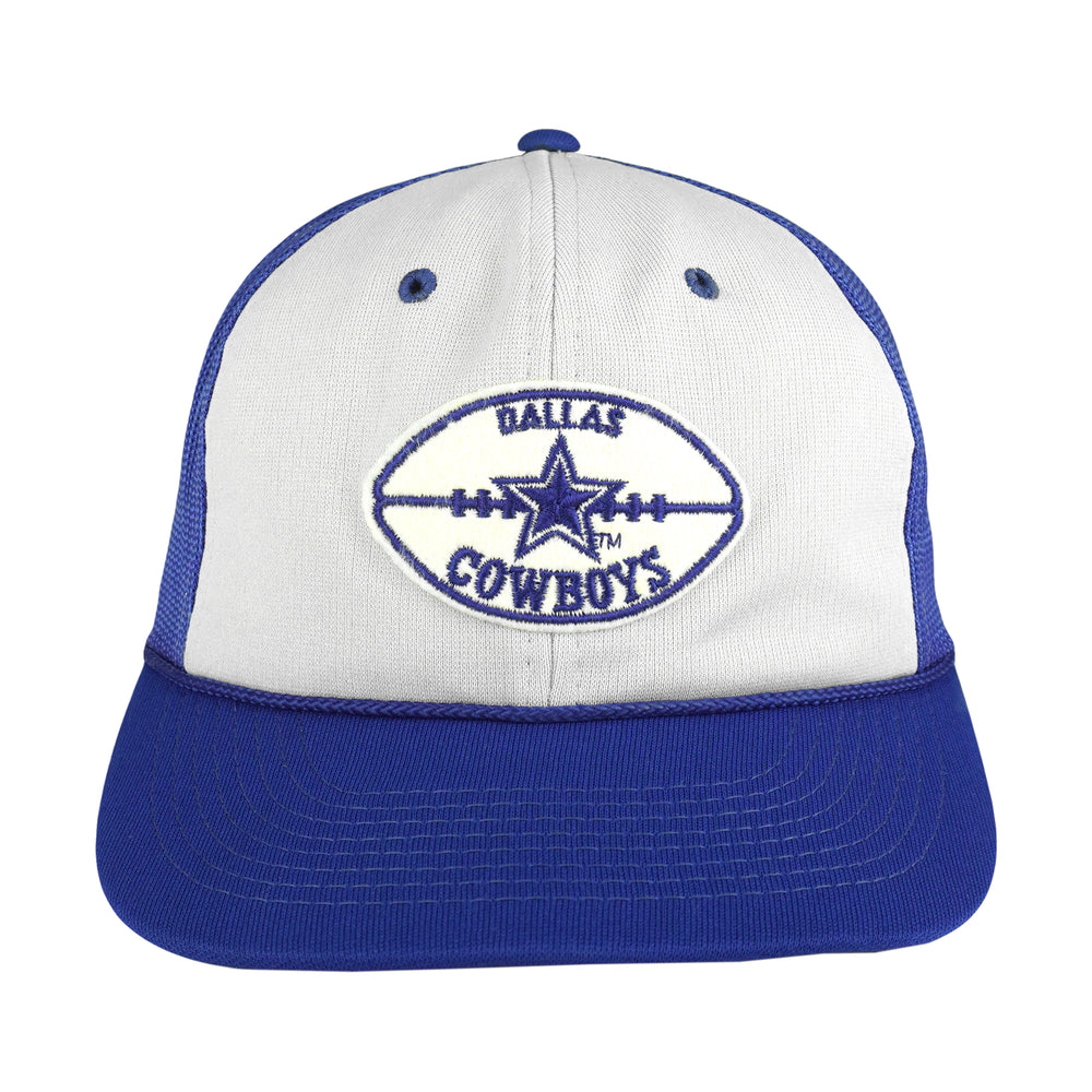 NFL - Dallas Cowboys Embroidered Trucker Hat 1990s OSFA Vintage Retro Football