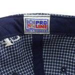NFL (Logo Athletic) - Denver Broncos Plaid Strapback Hat 1990s OSFA Vintage Retro Football