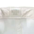 One Size Fits All label sewn inside the snapback cap
