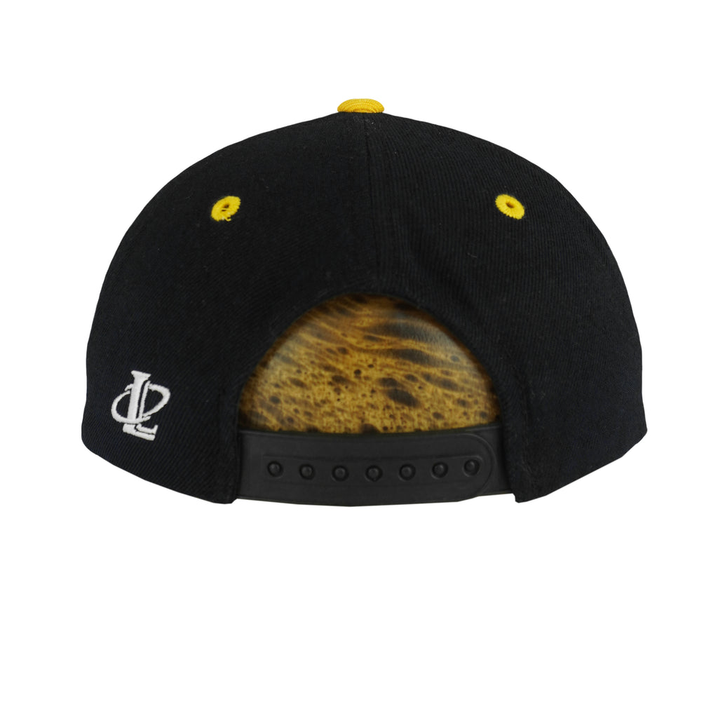 NHL (Logo Athletic) - Boston Bruins Embroidered Snapback Hat 1990s OSFA Vintage Retro Hockey