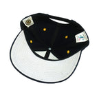 NHL (Logo Athletic) - Boston Bruins Embroidered Snapback Hat 1990s OSFA Vintage Retro Hockey