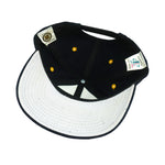 NHL (Logo Athletic) - Boston Bruins Embroidered Snapback Hat 1990s OSFA Vintage Retro Hockey