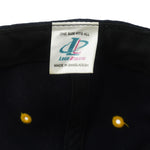 NHL (Logo Athletic) - Boston Bruins Embroidered Snapback Hat 1990s OSFA Vintage Retro Hockey