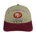 NFL (Logo 7) - San Francisco 49ers Super Bowl Champions Snapback Hat 1995 OSFA Vintage Retro Football