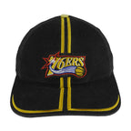 NBA (Sports Specialties) - Philadelphia 76ers Embroidered Strapback Hat 1990s OSFA Vintage Retro Basketball
