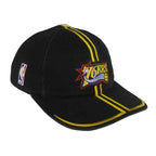 NBA (Sports Specialties) - Philadelphia 76ers Embroidered Strapback Hat 1990s OSFA Vintage Retro Basketball