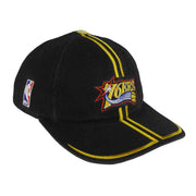 NBA (Sports Specialties) - Philadelphia 76ers Embroidered Strapback Hat 1990s OSFA Vintage Retro Basketball