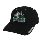 NBA (Twins Enterprise) - Minnesota Timberwolves Strapback Hat 1990s OSFA Vintage Retro Basketball