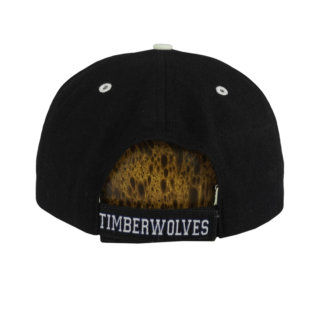 NBA (Twins Enterprise) - Minnesota Timberwolves Strapback Hat 1990s OSFA Vintage Retro Basketball