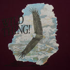 Vintage (WWF) - Wild Thing! Bald Eagle Crew Neck Sweatshirt 1990s Large Vintage Retro
