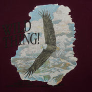 Vintage (WWF) - Wild Thing! Bald Eagle Crew Neck Sweatshirt 1990s Large Vintage Retro