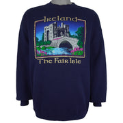 Vintage (Hanes) - Ireland The Fair Isle Crew Neck Sweatshirt 1990s X-Large Vintage Retro