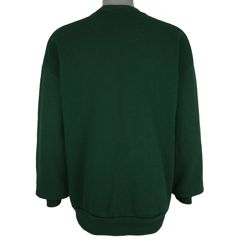 Vintage (Jerzees) - Birds Animal Print Crew Neck Sweatshirt 1990s X-Large Vintage Retro