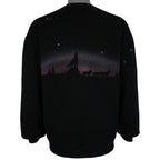 Vintage (Jerzees) - Yellow Stone Crew Neck Sweatshirt 1991 Large Vintage Retro
