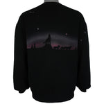 Vintage (Jerzees) - Yellow Stone Crew Neck Sweatshirt 1991 Large Vintage Retro