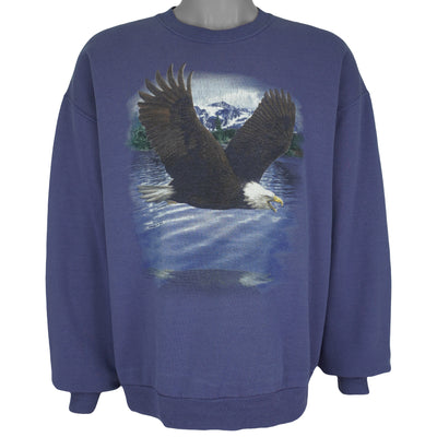 Vintage - Bald Eagles Crew Neck Sweatshirt 1990s X-Large