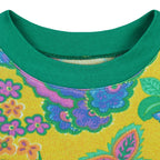 Vintage - Flowers All Over Print Crew Neck Sweatshirt 1990s Medium Vintage Retro