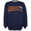 NFL - Denver Broncos Champions Crew Neck Sweatshirt 2005 X-Large Vintage Retro Football