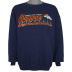 NFL - Denver Broncos Champions Crew Neck Sweatshirt 2005 X-Large Vintage Retro Football