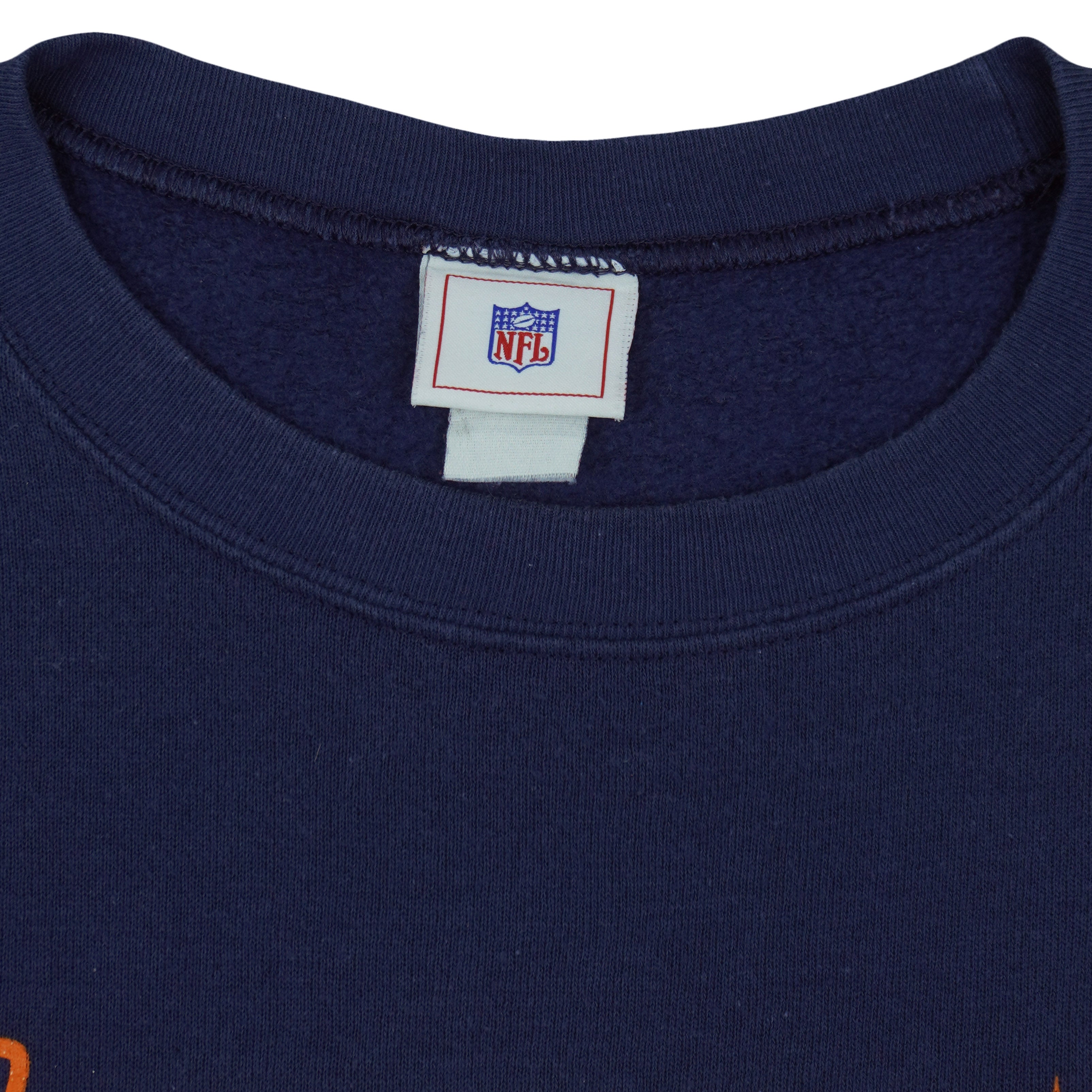 NFL - Denver Broncos Champions Crew Neck Sweatshirt 2005 X-Large Vintage Retro Football
