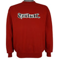Vintage - Tribal USA Spell-Out Crew Neck Sweatshirt 1990s Medium Vintage Retro