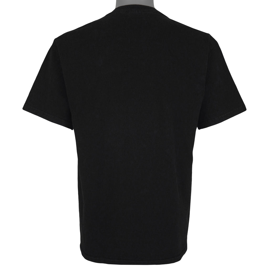 NHL (Gildan) - Buffalo Sabres Big Spell-Out T-Shirt 1990s Medium Vintage retro Hockey