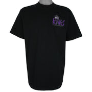 NBA (Pro Player) - Sacramento Kings Embroidered T-Shirt 1990s Large Vintage Retro Basketball