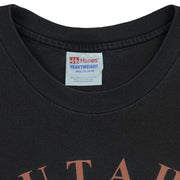 NBA (Hanes) - Utah Jazz Basketball T-Shirt 1990s X-Large Vintage Retro Basketball