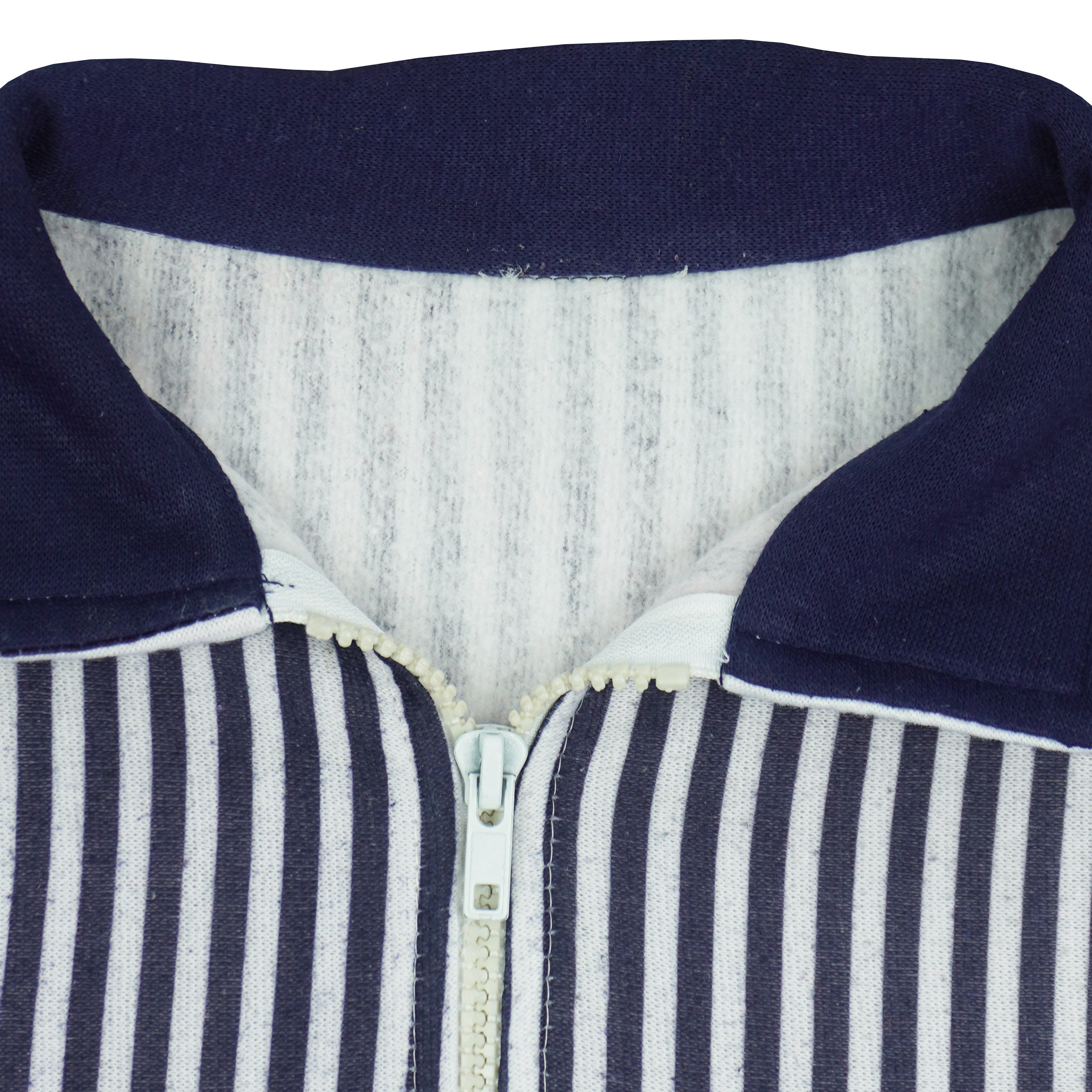 Vintage - San Francisco California 1/4 Zip Pinstripe Sweatshirt 1990 Large Vintage Retro