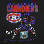 NHL - Montreal Canadiens Hockey T-Shirt 1990s X-Large Vintage Retro Hockey