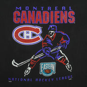 NHL - Montreal Canadiens Hockey T-Shirt 1990s X-Large Vintage Retro Hockey