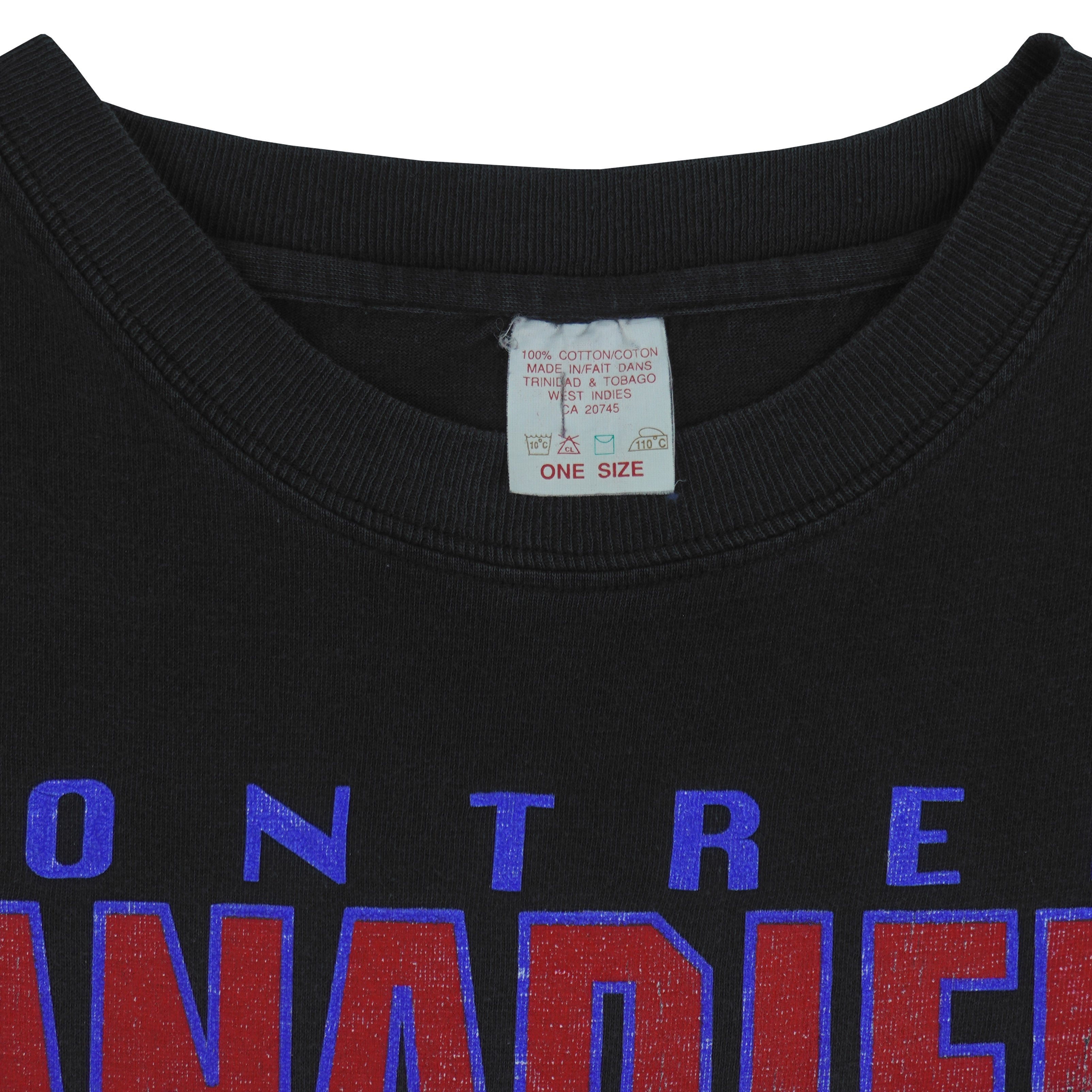 NHL - Montreal Canadiens Hockey T-Shirt 1990s X-Large Vintage Retro Hockey