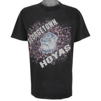 NCAA (Nutmeg) - Georgetown Hoyas Big Logo T-Shirt 1990s Large Vintage Retro