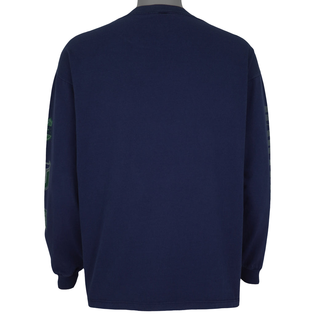 NHL (The Game) - Hartford Whalers Crew Neck Sweatshirt 1990s Large Vintage Retro Hockey