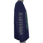 NHL (The Game) - Hartford Whalers Crew Neck Sweatshirt 1990s Large Vintage Retro Hockey