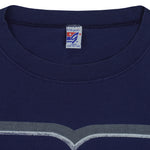 NHL (The Game) - Hartford Whalers Crew Neck Sweatshirt 1990s Large Vintage Retro Hockey