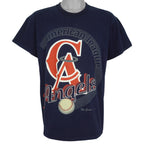 MLB (The Game) - California Angels American League T-Shirt 1993 Large vintage Retro Baseball