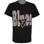 NHL (Anvil) - St. Louis Blues Single Stitch T-Shirt 1993 Large Vintage Retro Hockey