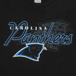 NFL (True Fan) - Carolina Panthers Single Stitch T-Shirt 1995 Large Vintage Retro Football