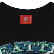 NFL - Seattle Seahawks Big Spell-Out T-Shirt 2000s Medium Vintage Retro Football