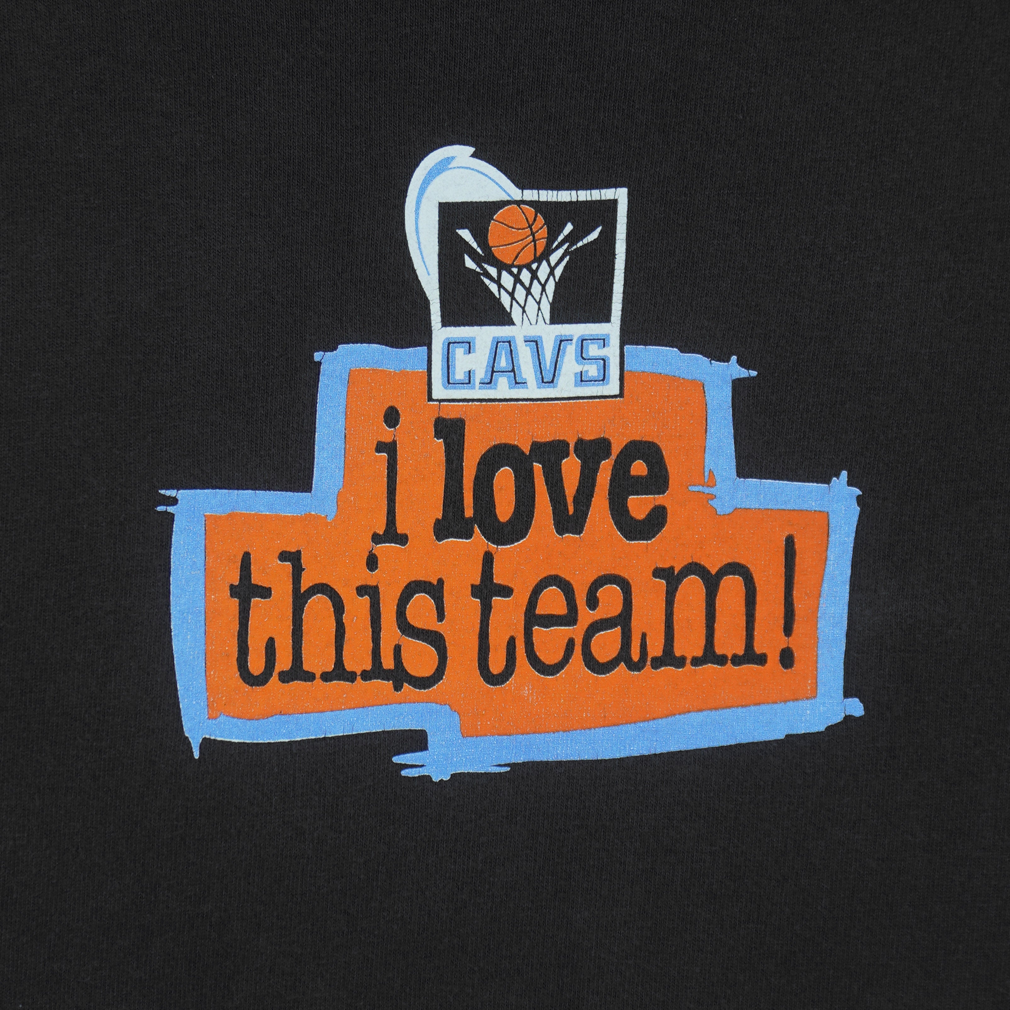 NBA - Cleveland Cavaliers Basketball T-Shirt 1990s Small Vintage Retro Baseball