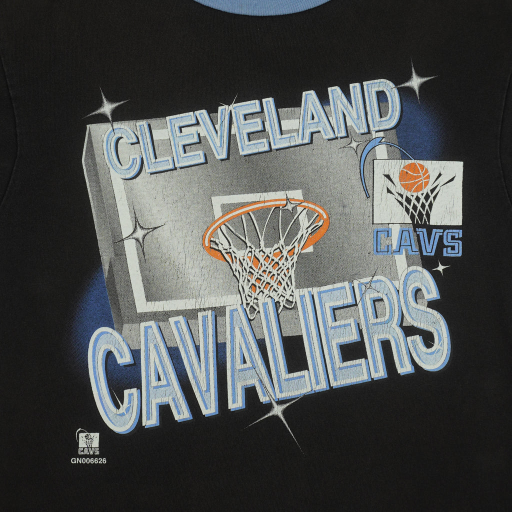 NBA - Cleveland Cavaliers Basketball T-Shirt 1990s Small Vintage Retro Baseball