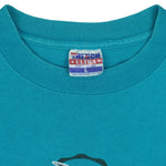 NHL (Trench) - San Jose Sharks Hockey T-Shirt 1992 Large Vintage Retro Hockey