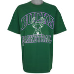 NBA (Hanes) - Milwaukee Bucks Basketball T-Shirt 1990s X-Large