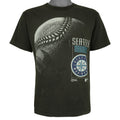 MLB (Salem) - Seattle Mariners Baseball T-Shirt 1992 Medium Vintage Retro Baseball