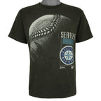 MLB (Salem) - Seattle Mariners Baseball T-Shirt 1992 Medium Vintage Retro Baseball